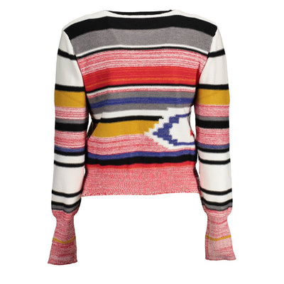 Desigual Rosso Viscosa Women Sweater