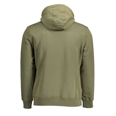 Napapijri Verde Cotton Men Sweatshirt