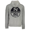 North Sails Gray Cotton Men Sweatshirt