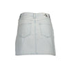 Calvin Klein Light Blue Cotton Women Skirt