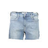 Calvin Klein Azzurro Cotton Women's Shorts