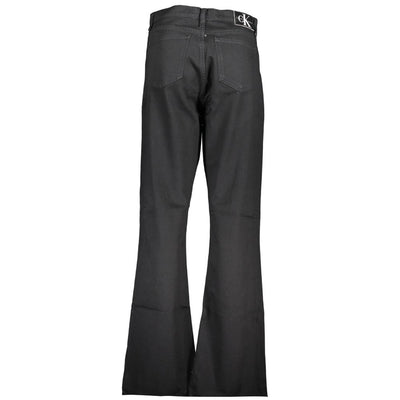 Calvin Klein Black Cotton Women Jeans