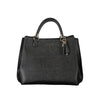 Guess Jeans Nero Poliuretano Female Handbag