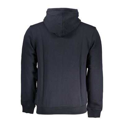 Napapijri Blue Cotton Men's Hooded Sweatshirt