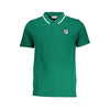 Fila Verde Cotton Unisex Polo