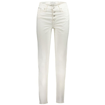 Calvin Klein White Cotton Women's Jean