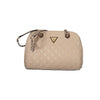 Guess Jeans Beige Polyurethane Women Handbag