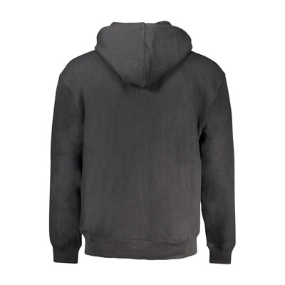 Guess Jeans Black Cotton Men's Sweatshirt