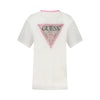 Guess Jeans White Cotton Women T-Shirt