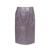 Tom Ford Purple Polyamide Midi Skirt