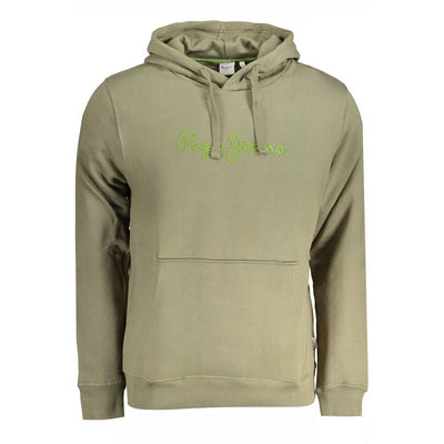 Pepe Jeans Verde Organic Cotton Men Hoodie