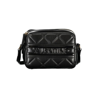 Mario Valentino Black Polyurethane Women Shoulder Bag