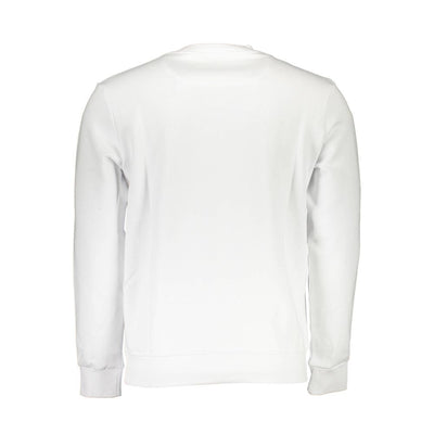 North Sails White Cotton Men Sweatshirt