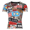 Dolce & Gabbana Multicolor Patchwork Cotton Crew Neck T-shirt