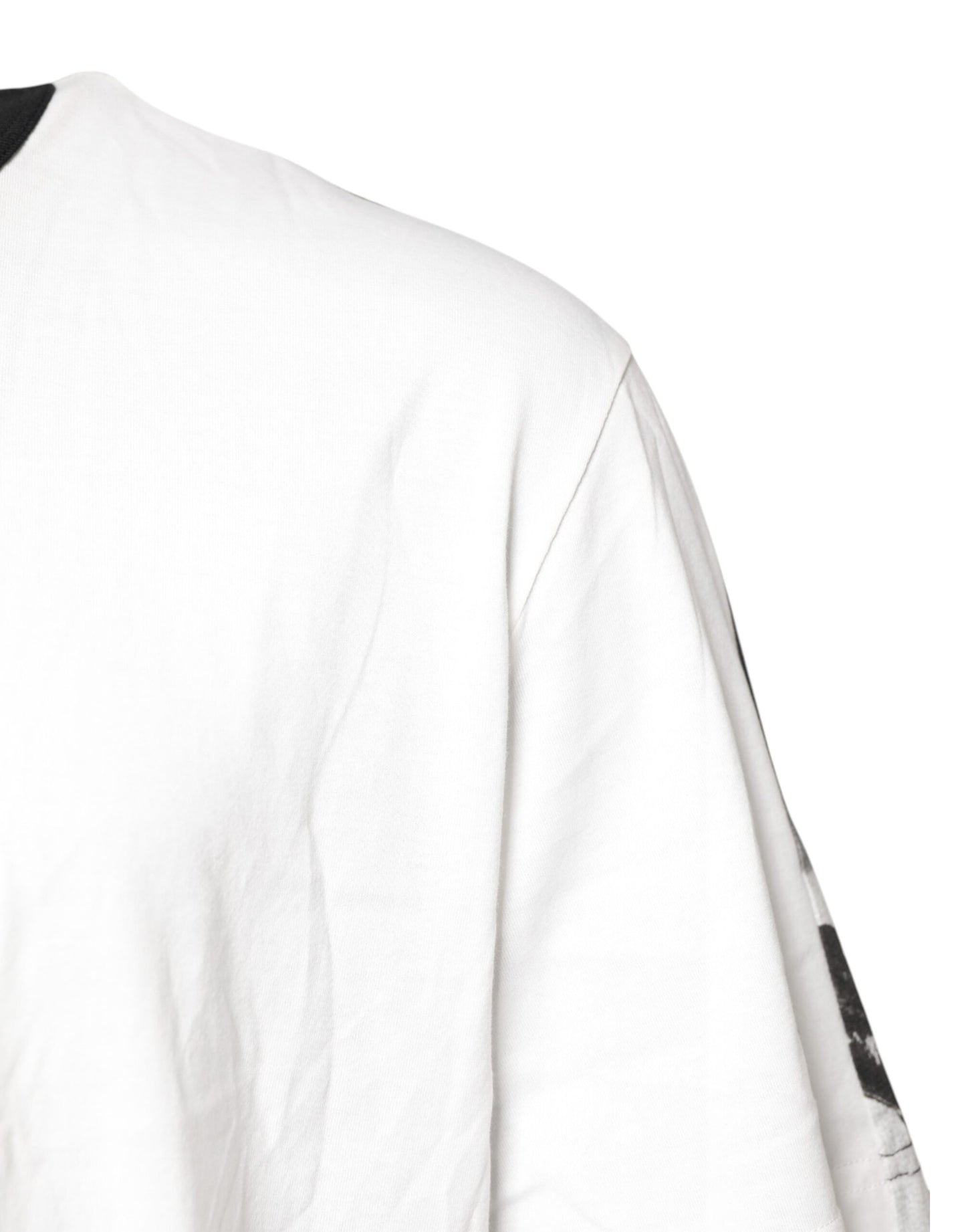 Dolce &amp; Gabbana Mehrfarbiges Camouflage-T-Shirt mit Rundhalsausschnitt