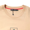 Dolce & Gabbana Beige Cotton Logo Print Crew Neck T-shirt