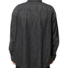 Dolce & Gabbana Gray Long Sleeves Button Down Denim Shirt