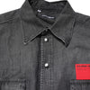 Dolce & Gabbana Gray Long Sleeves Button Down Denim Shirt