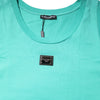 Dolce & Gabbana Green Sleeveless Logo Round Neck T-shirt