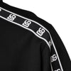 Dolce & Gabbana Black Cotton DG Print Turtleneck T-shirt