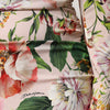 Dolce & Gabbana Pink Floral Silk Fit And Flared Midi Dress