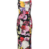 Dolce & Gabbana Multicolor Ortensia Patchwork Sheath Dress