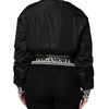 Dolce & Gabbana Black Nylon #DGFamily Full Zip Bomber Jacket