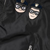 Dolce & Gabbana Black Nylon #DGFamily Full Zip Bomber Jacket
