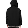 Dolce & Gabbana Black Cotton Hooded Full Zip Sweatshirt Sweater
