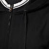Dolce & Gabbana Black Cotton Hooded Full Zip Sweatshirt Sweater