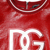 Dolce & Gabbana Red Wool DGLogo Embroidery Pullover Sweater