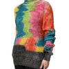Dolce & Gabbana Multicolor Mohair Turtleneck Pullover Sweater