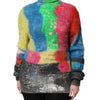 Dolce & Gabbana Multicolor Mohair Turtleneck Pullover Sweater