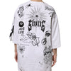 Dolce & Gabbana White Cotton DG BLESSED Printed T-shirt