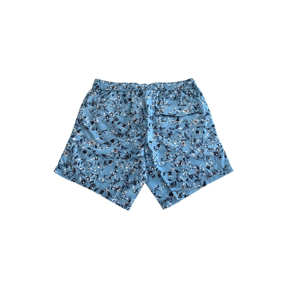 Trussardi Strandmode Hellblaue Polyester-Bademode