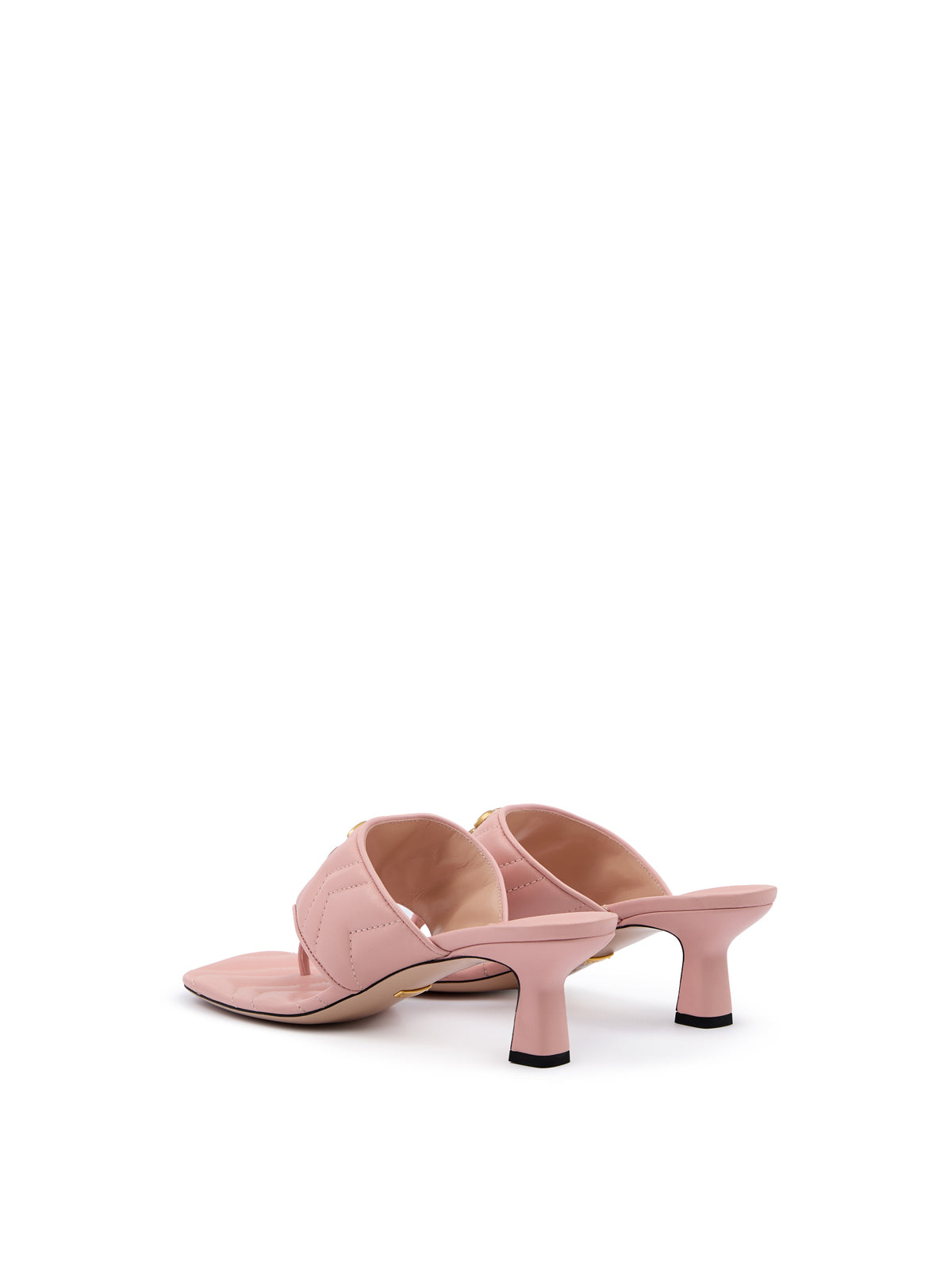 Gucci Mystic Pink Nappaledersandalen Charlotte