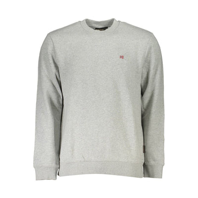 Napapijri Grigio Cotton Men's Sweatshirt