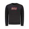 Rifle Black Cotton Men's Crewneck Sweater