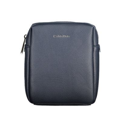 Calvin Klein Blu Poliestere Uomo Shoulder Bag