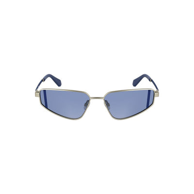 Calvin Klein Gray Metal Women Sunglasses