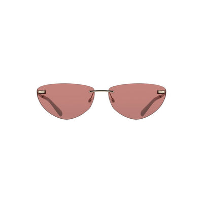 Calvin Klein Pink Metal Women Sunglass