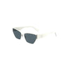 Calvin Klein White Metal Women Sunglass