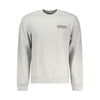 Napapijri Grigio Cotton Men Sweatshirt