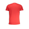 Cavalli Class Rosso Cotton Men T-Shirt
