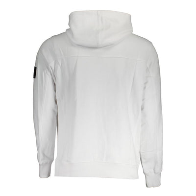 Calvin Klein Bianco Cotton Men Sweatshirt