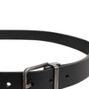 Dolce & Gabbana Black Classic Leather Metal Buckle Belt