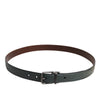 Dolce & Gabbana Green Classic Leather Metal Buckle Belt