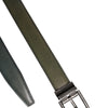 Dolce & Gabbana Green Classic Leather Metal Buckle Belt