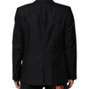 Dolce & Gabbana Dark Blue MARTINI Wool Blazer Coat Jacket