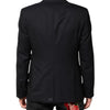 Dolce & Gabbana Dark Blue MARTINI Wool Suit 2 Piece Jacket